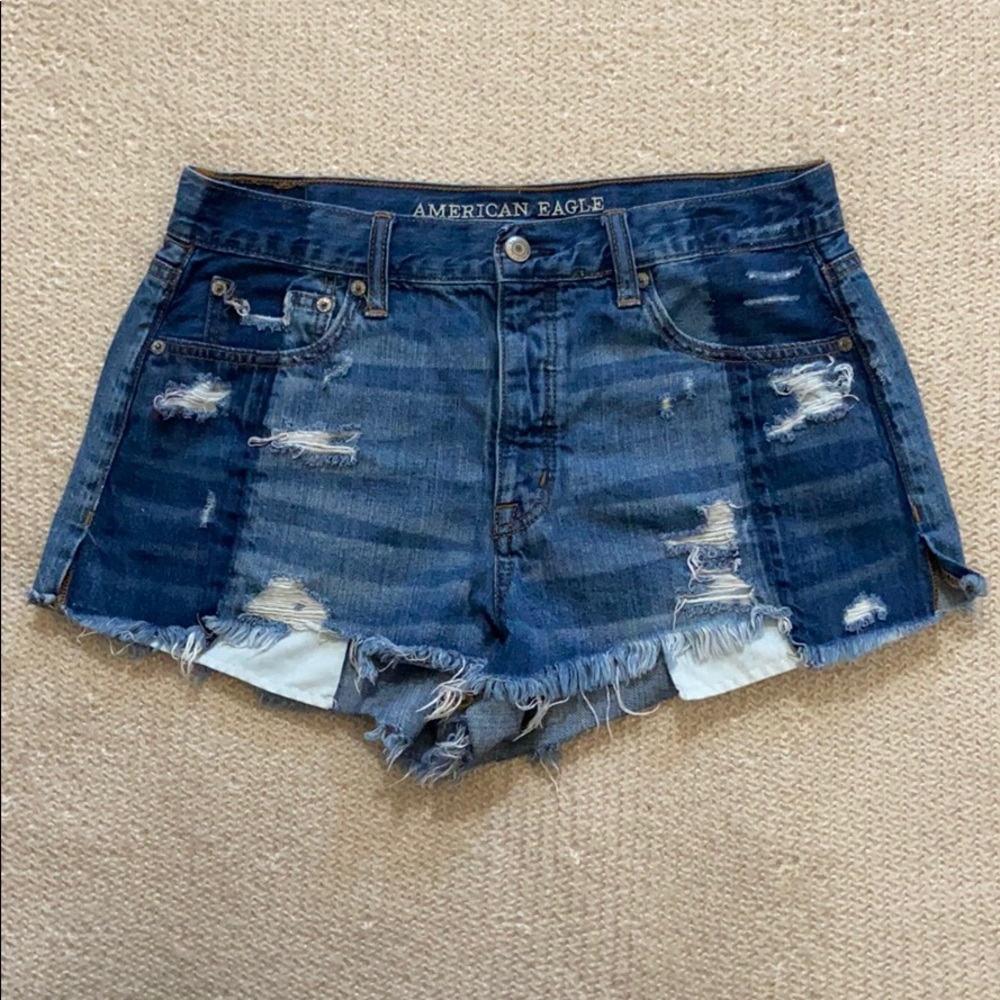 American Eagle Vintage Hi Rise Festival Shorts